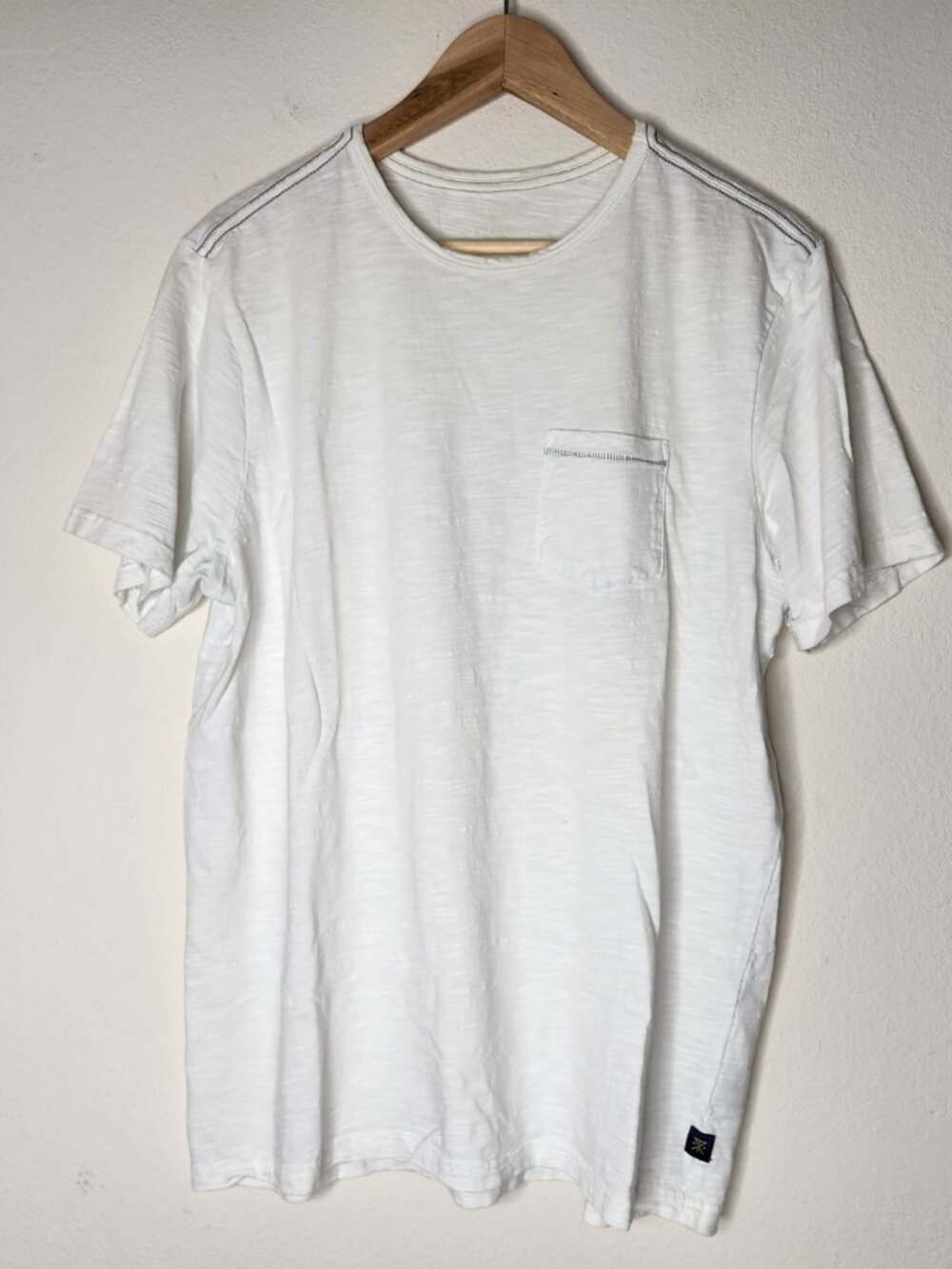 Roark Mens Large 3 Lot Black White Sage Organic Cotton Short Sleeve Shirts - Picture 9 of 10